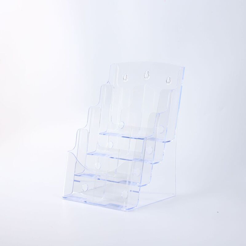 A4A5 多層プレキシガラスデータラックデスクトップカタログプロモーションラック A6 オフィス装飾アクリル広告ラック|undefined