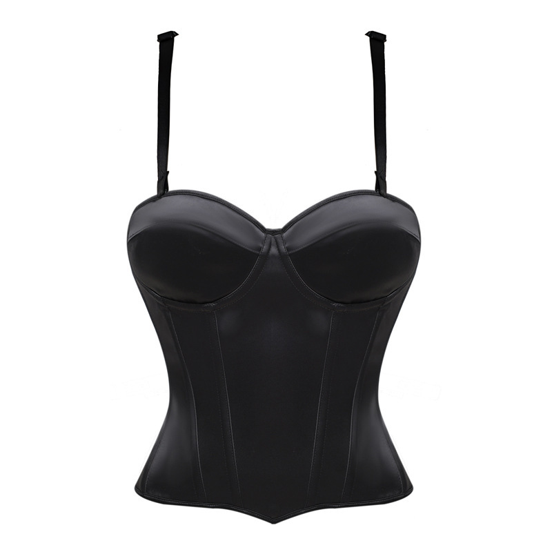 European and American black shapewear wedding dress corset with bustier and fishbone support, simple tummy control court-style corset, cross-border European and American black shapewear wedding dress corset with bustier and fishbone support, simple tummy control court-style corset, cross-border