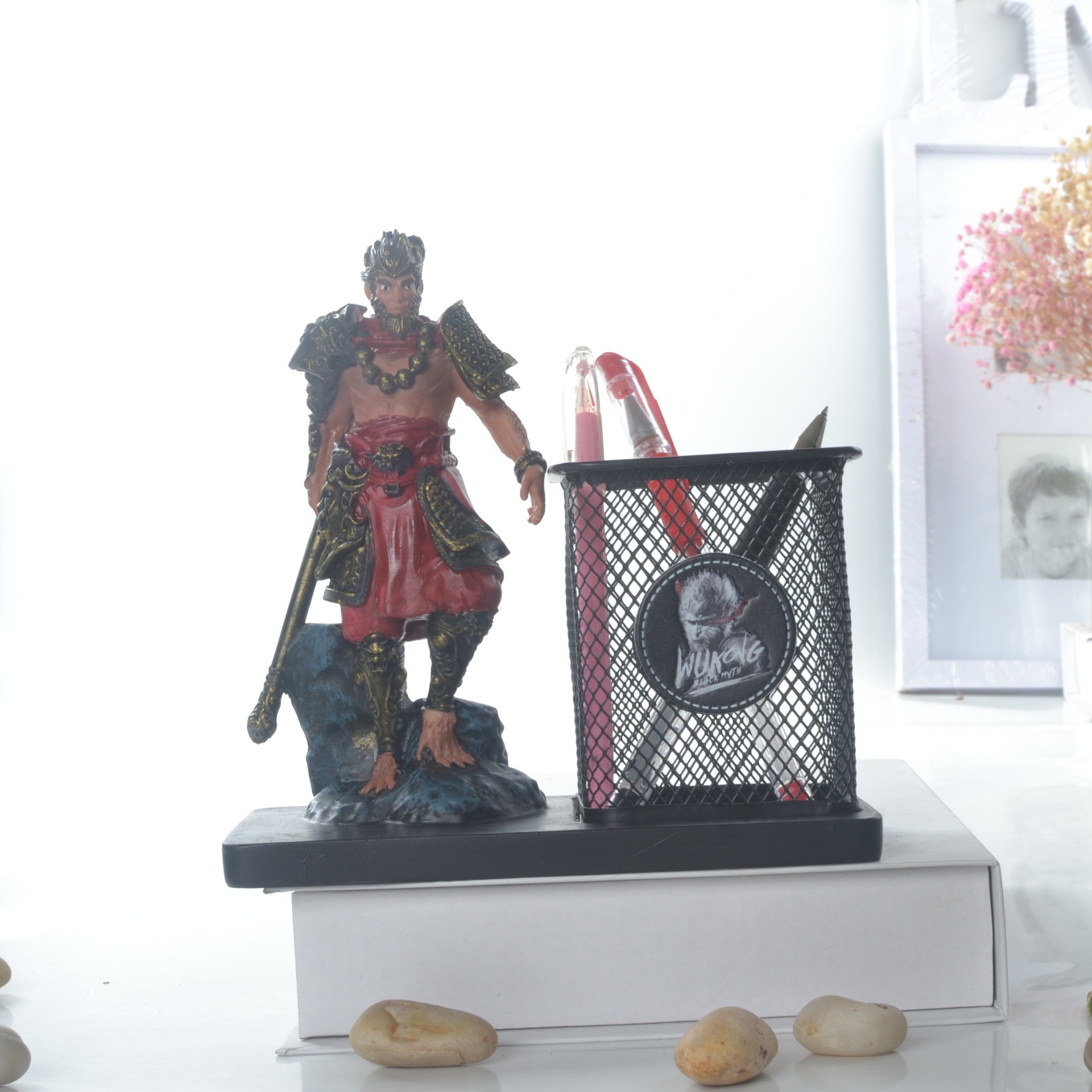 Portalápices de oso creativo gran capacidad multifuncional estilo ins minimalista almacenamiento de escritorio artefacto papelería para estudiantes oficina