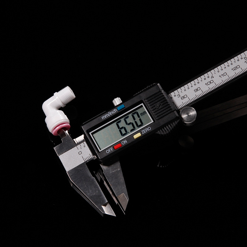 Codo de conexión rápida de la carcasa de membrana tipo L 2 puntos válvula de retención unidireccional 4042 válvula de retención máquina de agua pura potable directa fabricante de accesorios universales