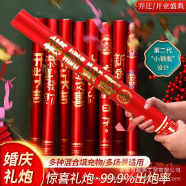 源头工厂礼花 乔迁结婚生日毕业现场手持旋转礼花礼炮筒