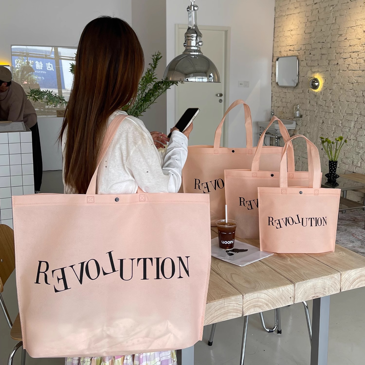Linen bag non-woven cloth