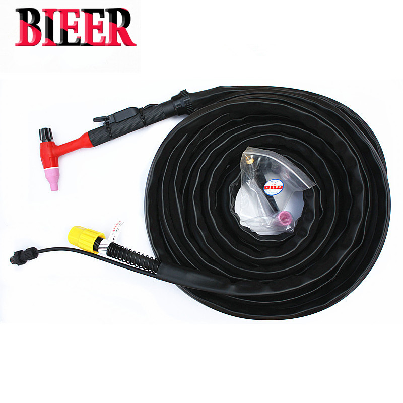 厂家批发氩弧焊枪 TIG150A氩弧焊枪 橡胶护套5米硅胶主管