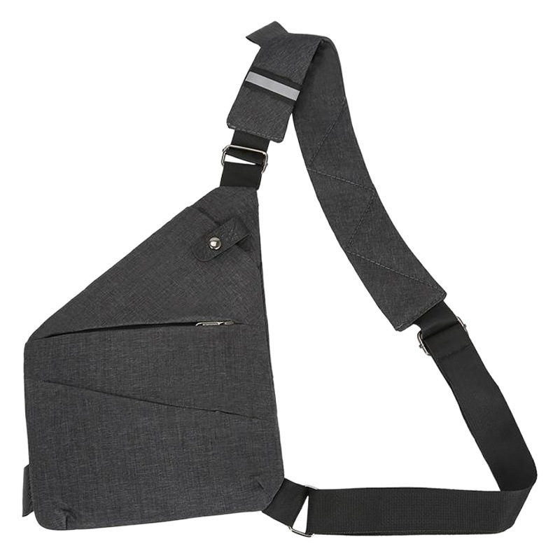 Bolsa de cintura deportiva multifuncional al por mayor 2023 nueva moda de negocios de hombro ajustado bolsa antirrobo ligera bolsa de pecho ajustada