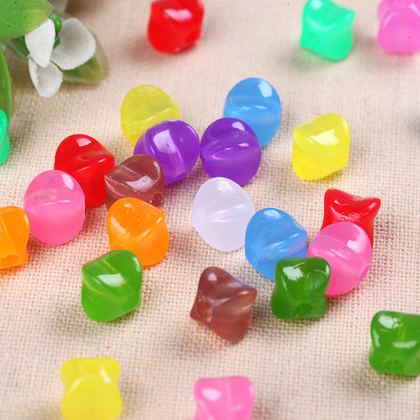 Jelly four -corner pearl beads DIY beaded beads wholesale pumping…