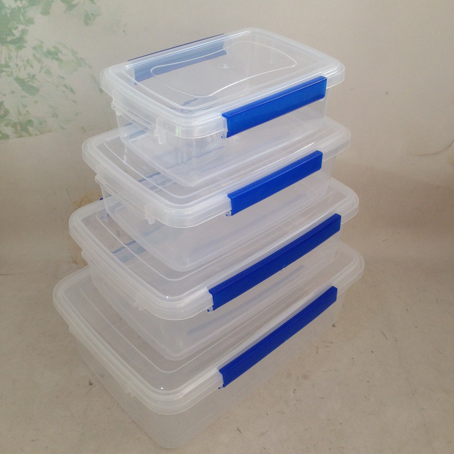 Refrigerator fresh -keeping box plastic storage box transparent…