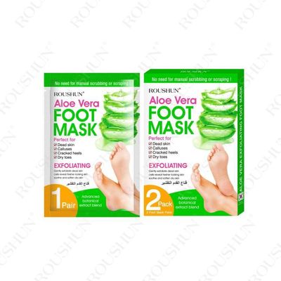 ROUSHUN芦荟足膜  aloe vera foot mask|ms