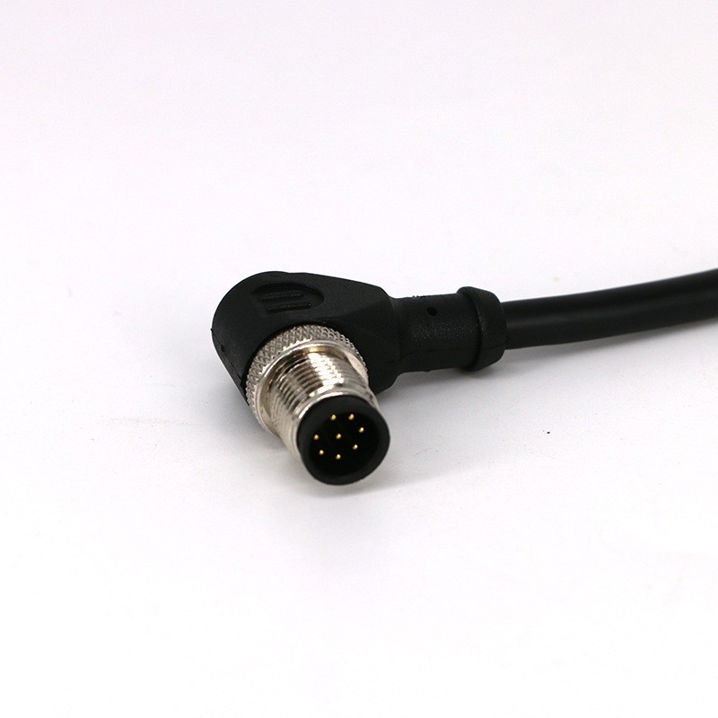 I/OԴ߹M12 90°ֱTO OPENҵ߳Ҽӹ