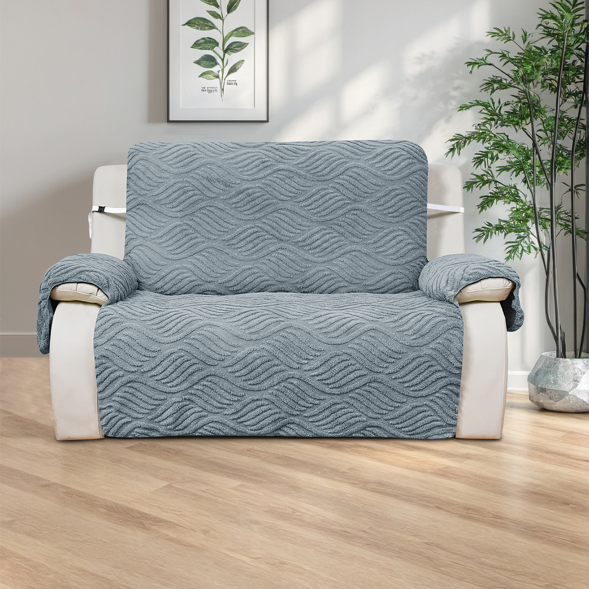 Cross-border nuevo algodón de doble cara Jacquard T Chivas toalla de sofá Chivas elástico sofá cubierta de sillón reclinable