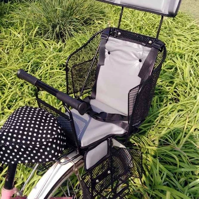 Bike Bicycle Electric Bike Child — Child seat shed