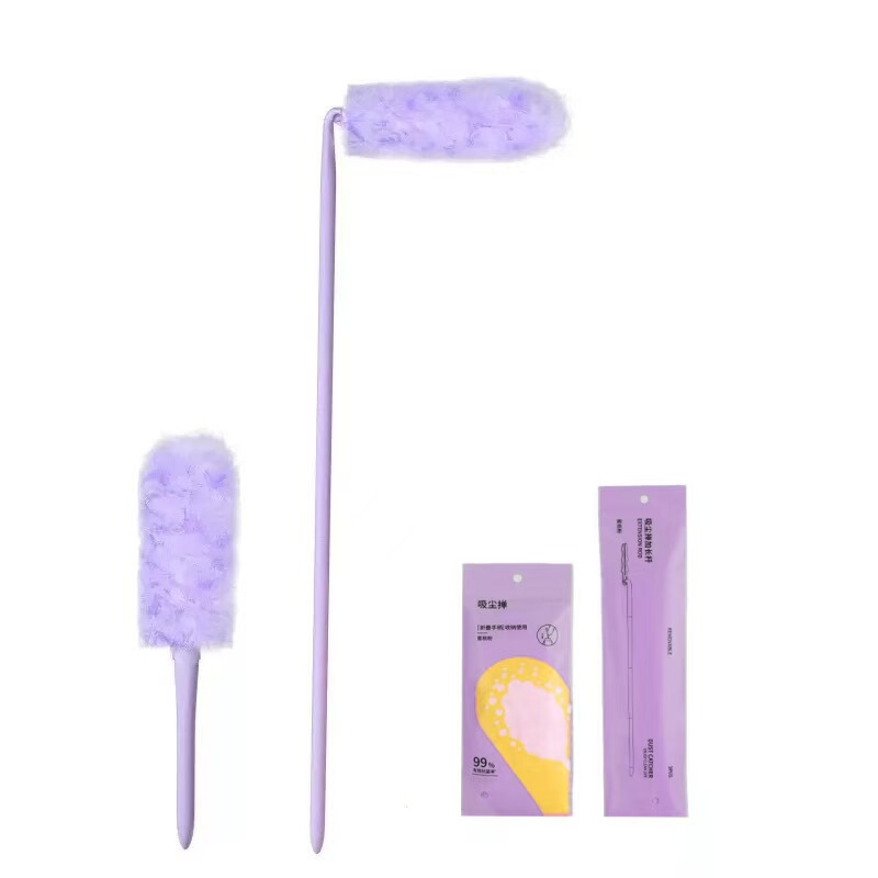 Electrostatic Dust Duster for Home and Car Use, Vacuum Dust Sweeper, Feather Duster for Cleaning, Foldable Cleaning Tool