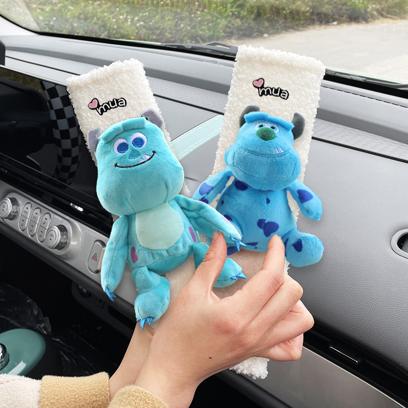 Protector de Hombro para Cinturón de Seguridad de Peluche Suave para Auto