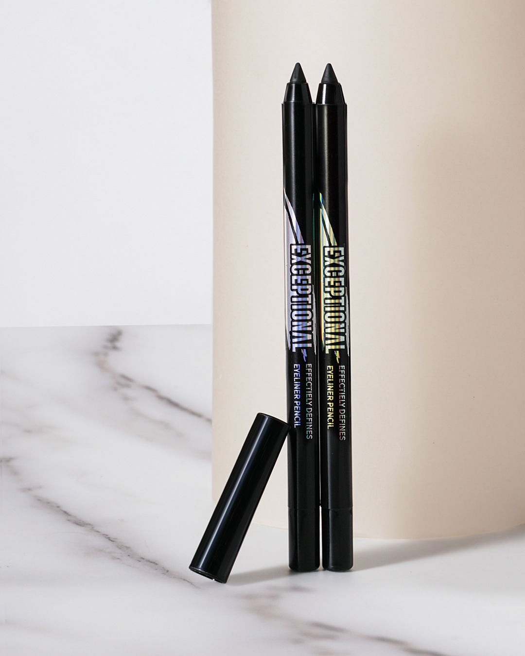 GIGIROSE small plastic stem eyeliner pen has a rich color, dries quickly, is water-resistant, sweat-resistant and not easy to smudge Specification drawing