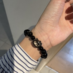 ��Ȼ�y��ʯkitty�ִ�10mm�P��؈�ִ�hellokitty�y��ʯ