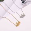 Pendant, universal small necklace, design advanced accessory, light luxury style, high-quality style, wholesale