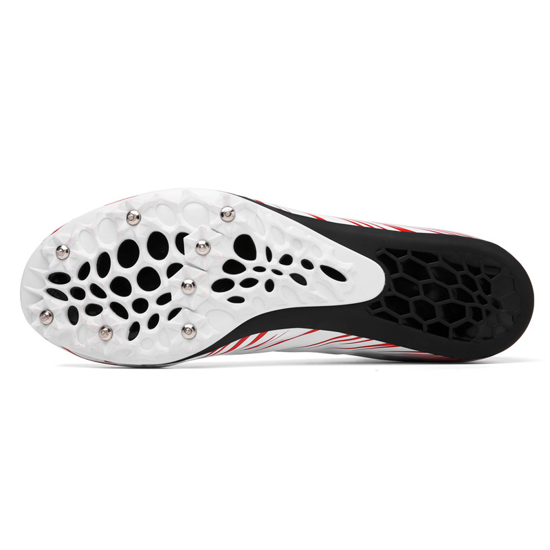 Zapatos de atletismo, zapatos de entrenamiento de ocho clavos, zapatos de sprint, zapatos de entrenamiento de atletismo resistentes al desgaste para hombres y mujeres