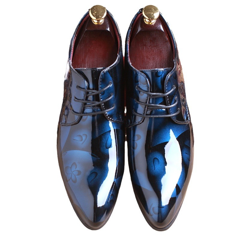 Business dress pointed shoes Casual shoes for men_voghion.com
