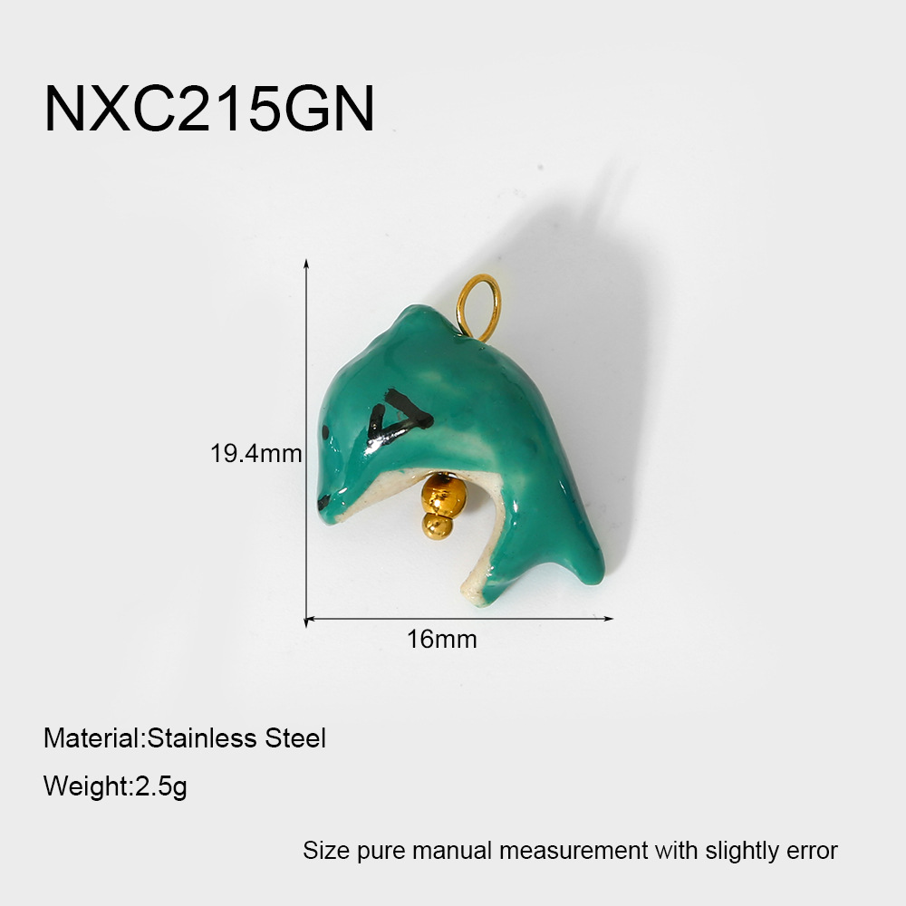 2g Weight 0.03µm-0.05µm Gold Plating Thickness PVD Coated Gold Plating Process Pendant Jewelry Making Type 18K Real Gold Plated Plating Material 1 Piece Quantity ceramics Material Starfish, Dolphin, Fish Pattern Cute, Marine Style Style Irregular Craft 1 Piece Ceramics Starfish Dolphin Fish Polished DIY Ornament Accessories Pendant 4
