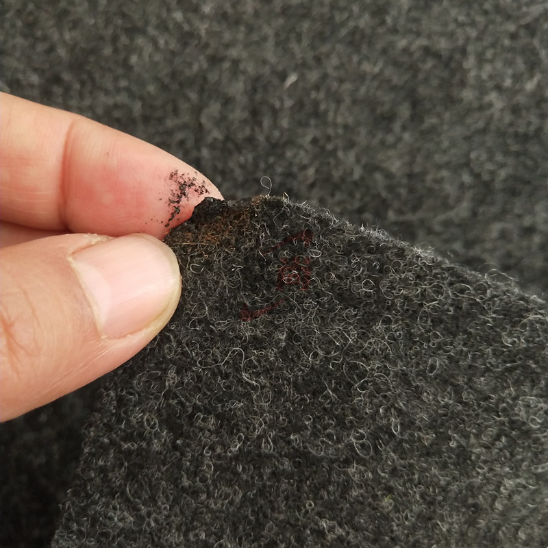 Felt cloth for shoes 2mm 3mm thick black gray wool chemical fiber…