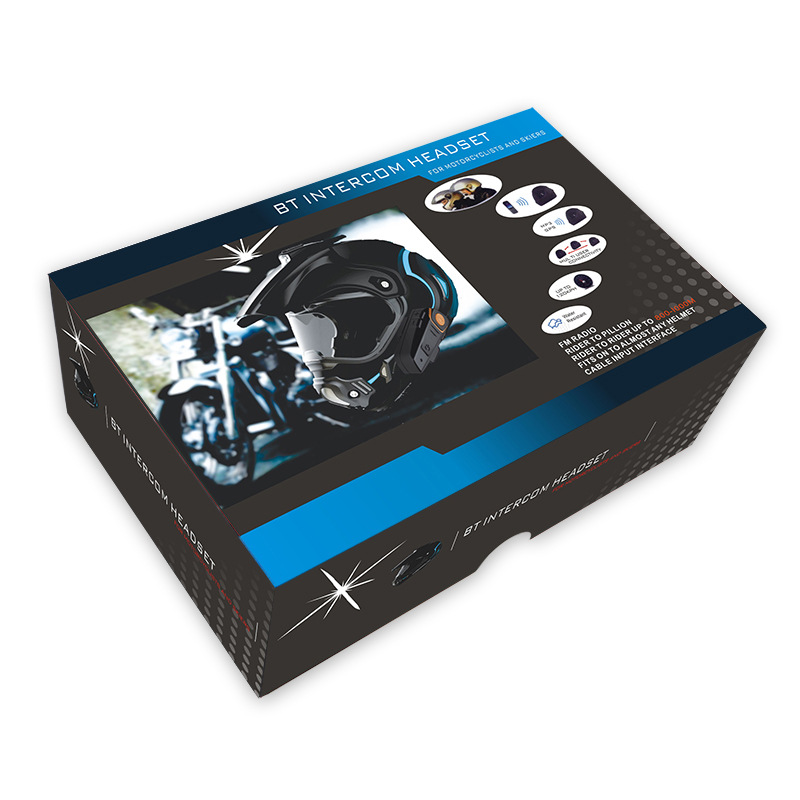 Neutral S2 Helmet Bluetooth Headset Motorcycle Helmet Headset Riding Headset 3-Person Free Switching Noise-Canceling Headset