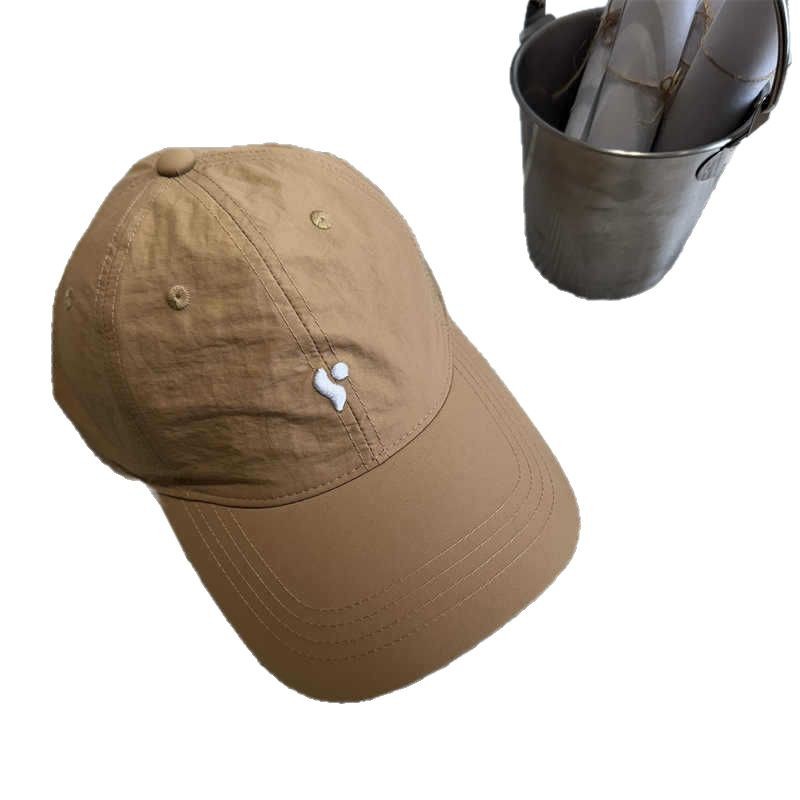 Sombrero para mujer 2025 nuevo estilo americano gorra de béisbol de secado rápido para mujer verano transpirable impermeable sombrero de visera marea