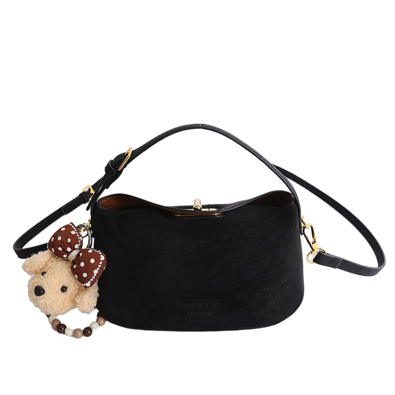 Borsa a spalla donna retrò, borsa a tracolla versatile e chic_voghion.com