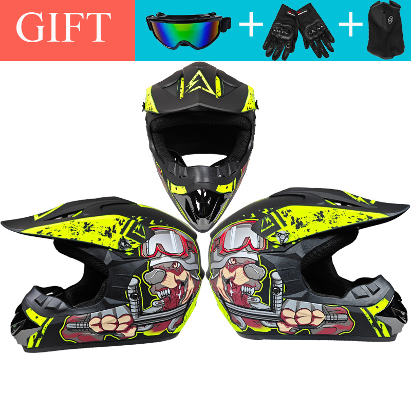 Cross-Border Foreign Trade Off-Road Helmets, Beach Bike Helmets, Youth Mountain Bike Downhill Helmets, Go-Kart Helmets, Electric Bike Helmets