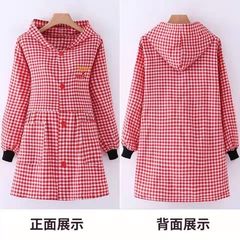 メーカーの卸売りの綿のエプロンはちょうど服を着ています。