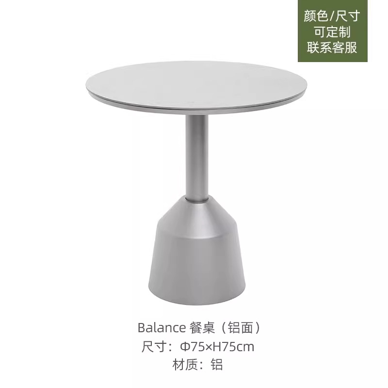 Balance - Mesa (fideos de aluminio)