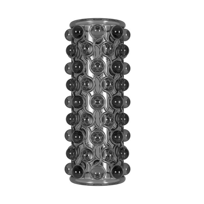 Condón de cristal con forma de diente de lobo para hombre, condón con púas para el pene, condón con bloqueo de semen, productos sexuales eróticos para parejas adultas, venta al por mayor.