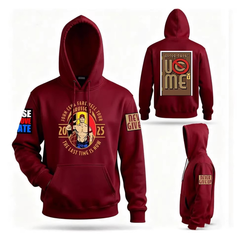 John Cena's Last Farewell Tour in 2025 Hoodie Sweatshirt for Men Hot-Selling Hoodie John Cena's Last Farewell Tour in 2025 Hoodie Sweatshirt for Men Hot-Selling Hoodie