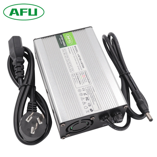58.4V 4A 5A Charger Compatible with 16S 51.2V Lithium Iron Phosphate Battery, Connector Selectable