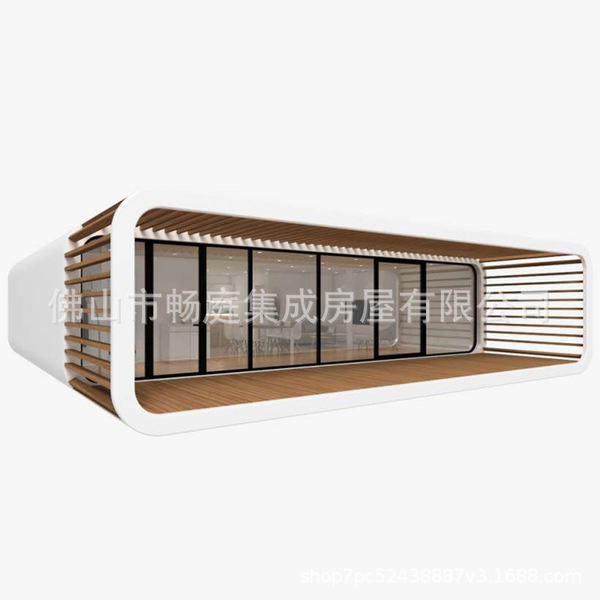 Modular houses for people to live in