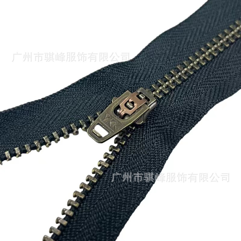 現物10-20cm正規品ykk 3号y歯青古銅閉尾デニムファスナー工装ズボン金属ファスナー|undefined