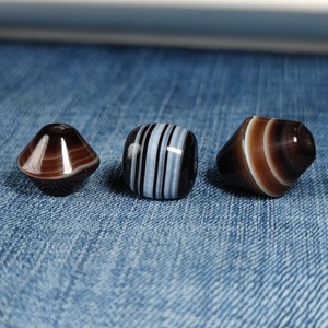 天然缠丝玛瑙天珠老型随行桶珠勒子散珠手链手串diy饰品配件