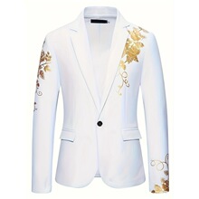 T 74163 Gold Print Wedding Suit �羳ŷ������ѷ����ͨ