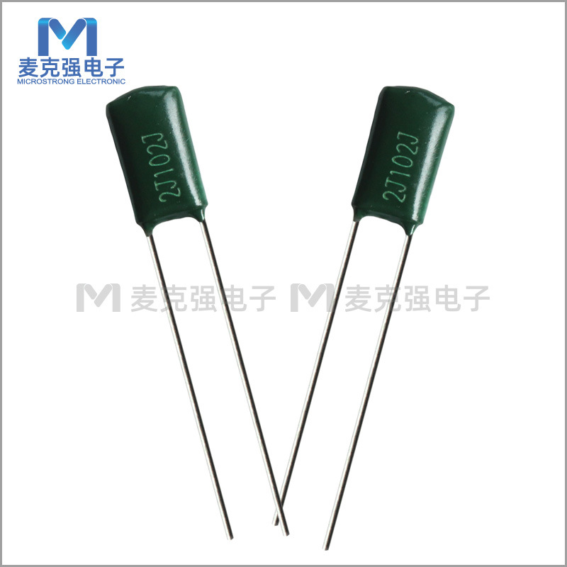 CL11涤纶电容2J102J 102J 630V 1nF 1000pF 5% P=4金属化聚酯电容