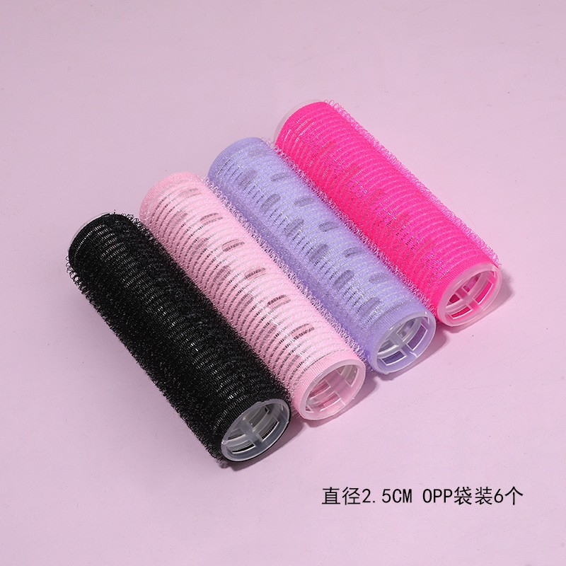 50 × 120 con rizador de flequillo de hoja de aluminio, rizador de cabello esponjoso autoadhesivo, rizador de cabello, techo alto, rollo hueco