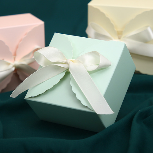 Simple handmade soap packaging box, baking biscuit packaging box, candy gift jewelry gift box, small paper box can be customized