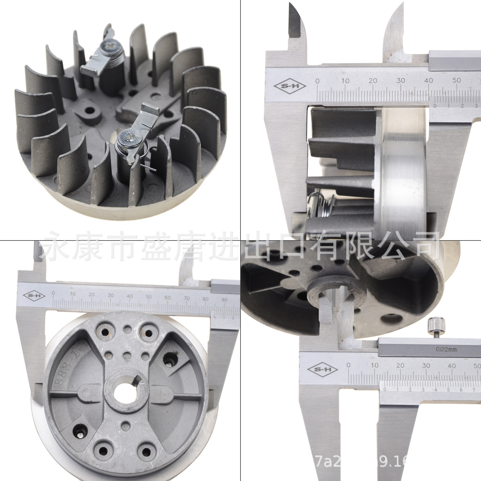 18T hand pull starter flywheel fit 2 stroke 47cc 49cc mini pocket bike Super Bike