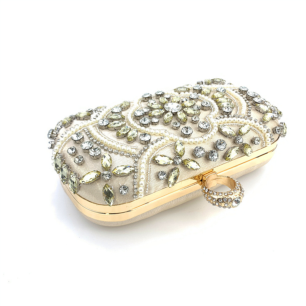 MAC013 Luxury Handbag with Diamond Cheongsam Design from Mariam's Collection18