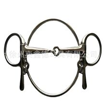 专业厂家马术用品 生产销售不锈钢马口衔 赛马口衔马术用品马镫马