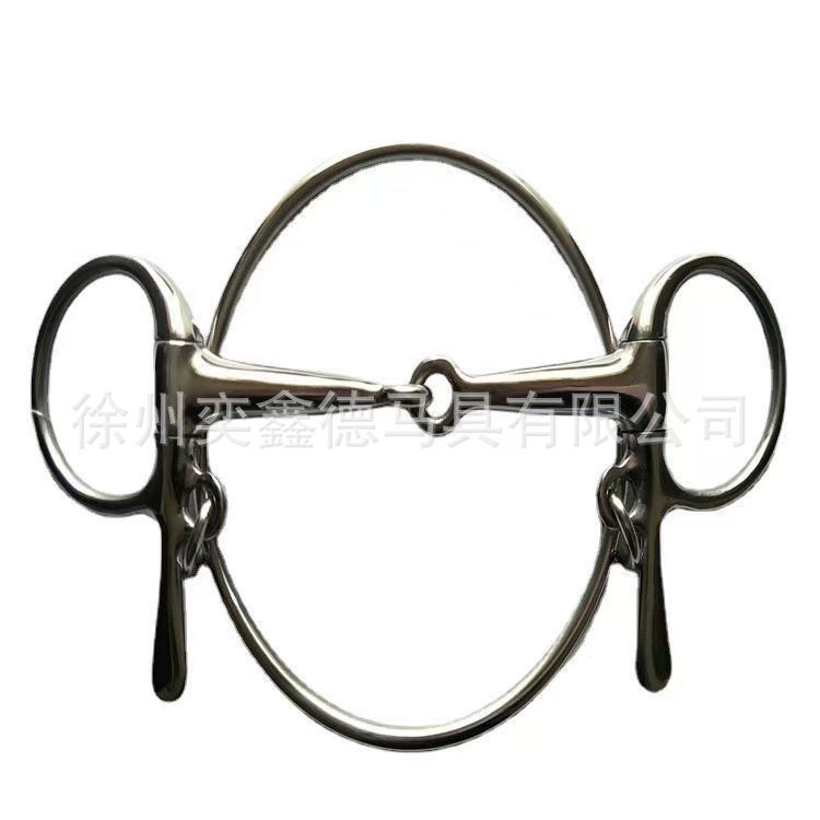 专业厂家马术用品 生产销售不锈钢马口衔 赛马口衔马术用品马镫马