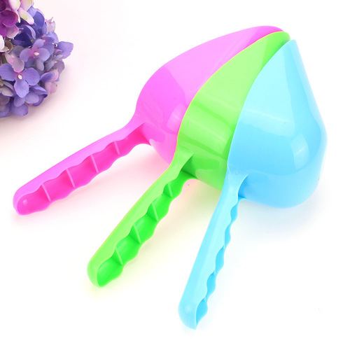 Wholesale plastic pet shovel candy color dog food shovel multi-color cat food spoon pet food utensils Teddy Golden Retriever dog supplies