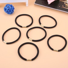 Korean basic iron clip hair tie, metal ponytail clip skin tie hair tie, DIY hair tie 04 line