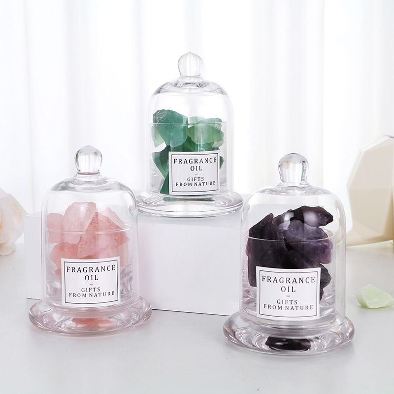 Creative Aroma Cup, High-Value Fire-Free Glass Dome Bottle, Internet Popular Storage Cup for DIY Aroma Candles, Crystal Diffuser Cup
