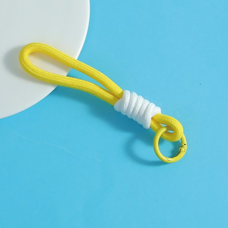 노란색 흰색 매듭