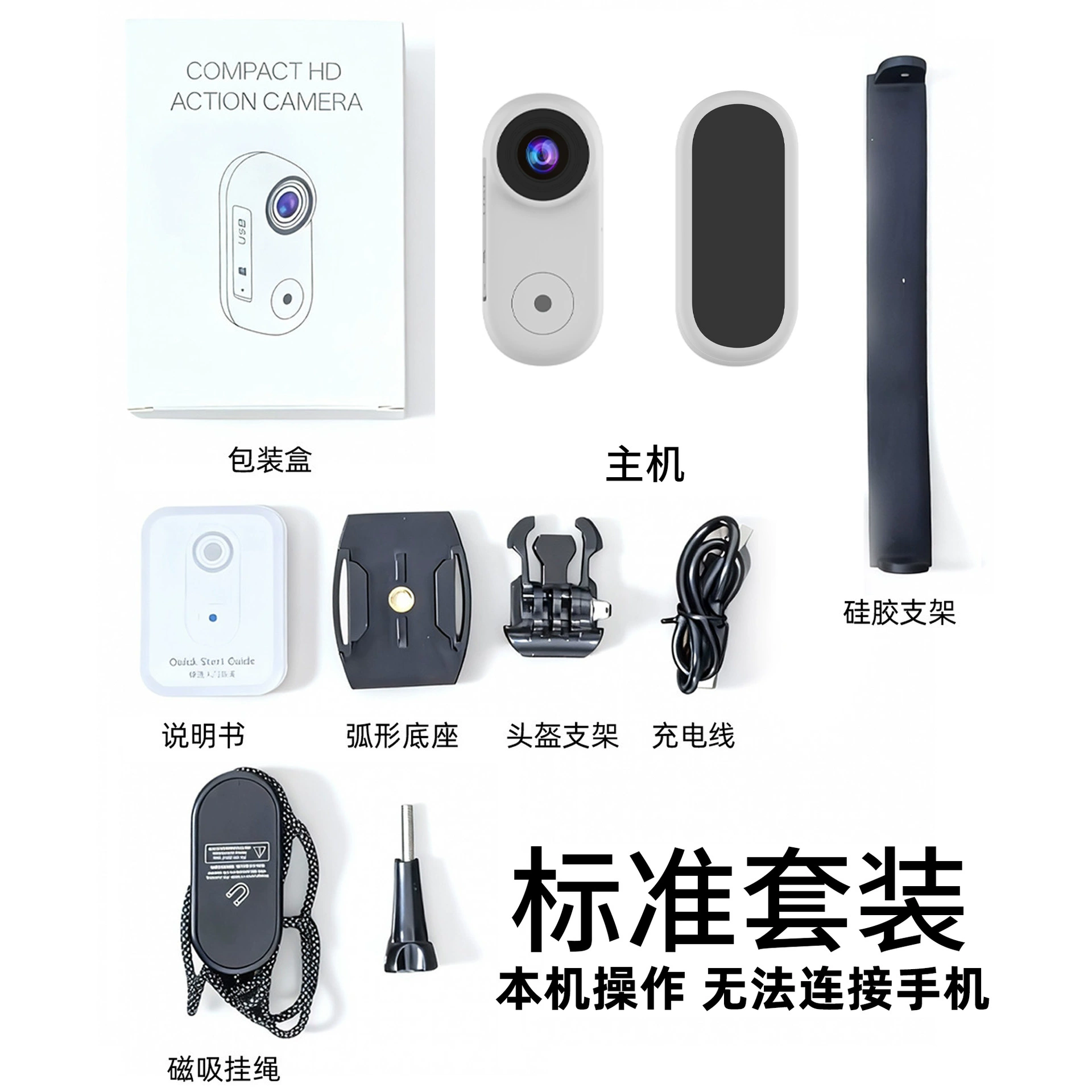 Travel camera, small videocamera, choker, recorder