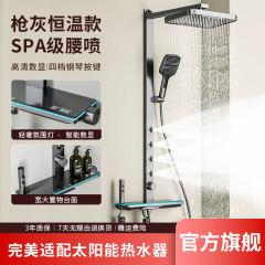 シャワーシャワーセット全銅入浴器壁付き恒温シャワー増圧浴室セット