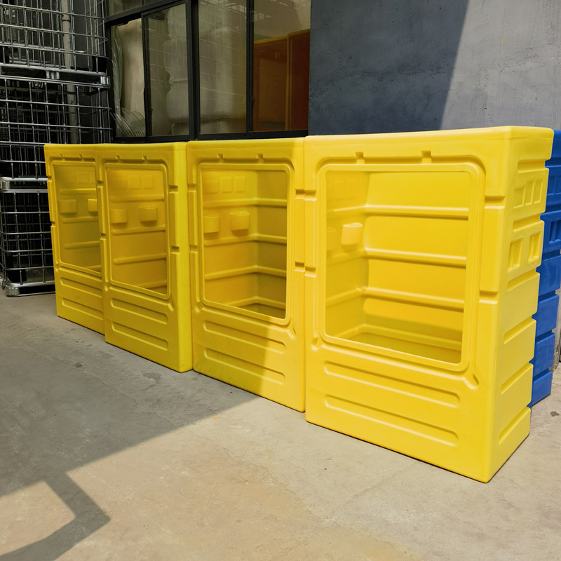 华社新款滚塑高档布草笼1000L酒店洗涤车间防尘异形餐具车